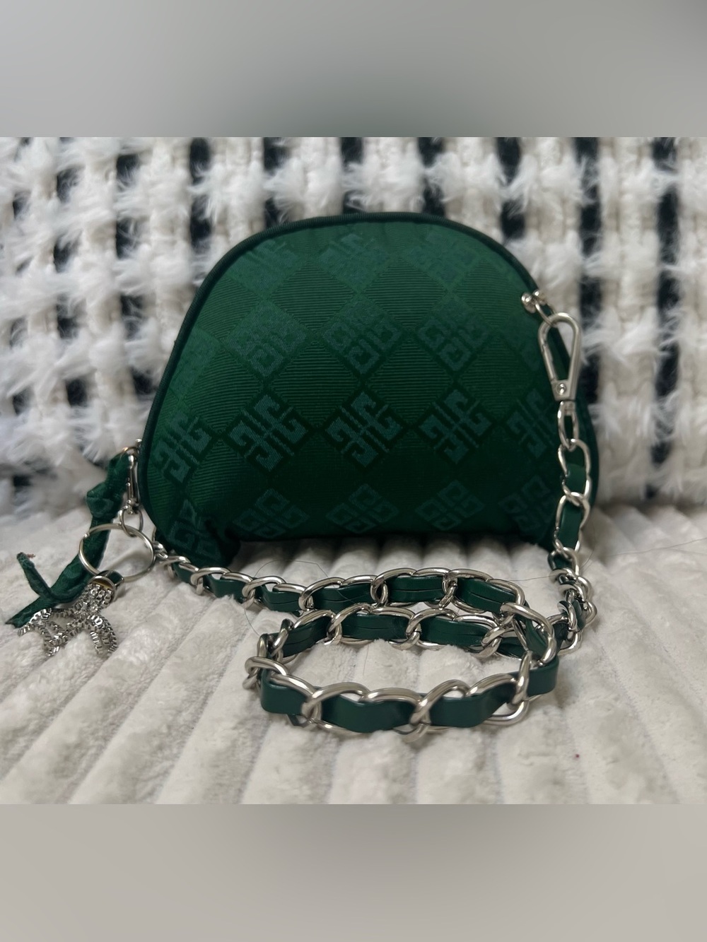 Givenchy Emerald Green Converted Beauty to Crossbody